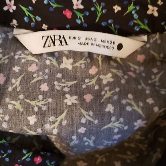 Floral Shirt Dress - Picture 2 of 5